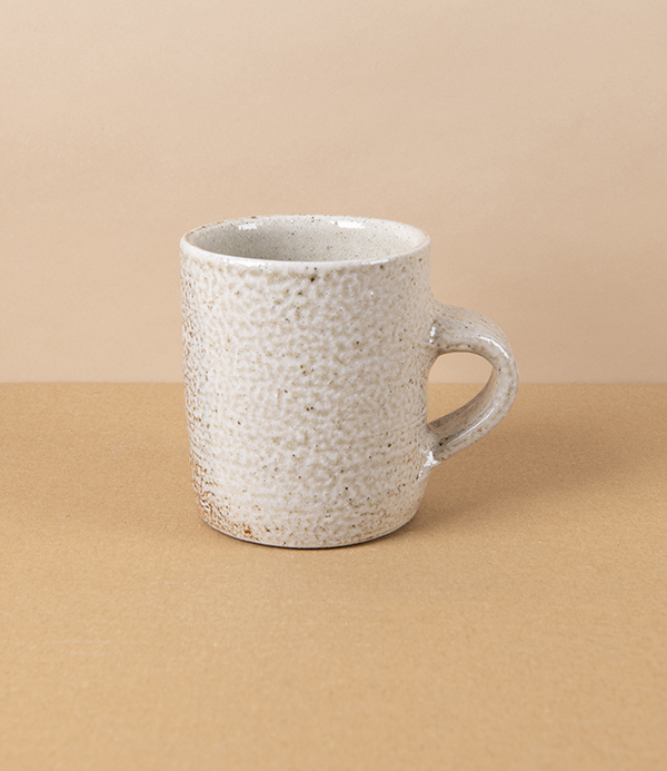 Joseph Bull Stoneware Straight Sided Mug, Ash & Salt Glaze