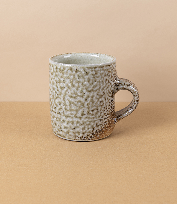 Joseph Bull Stoneware Straight Sided Mug, Ash & Salt Glaze