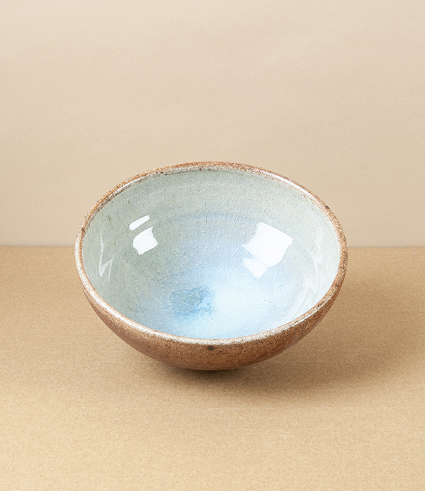 Joseph Bull Stoneware Table Bowl, Ash & Salt Glaze