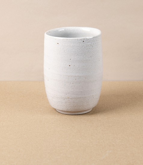Joseph Bull Stoneware Yunomi, Ash & Salt Glaze