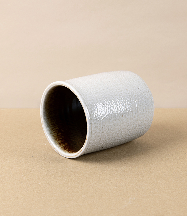 Joseph Bull Stoneware Yunomi, Tenmoku & Salt Glaze