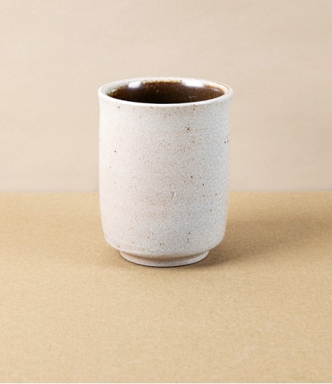 Joseph Bull Stoneware Yunomi, Tenmoku & Salt Glaze
