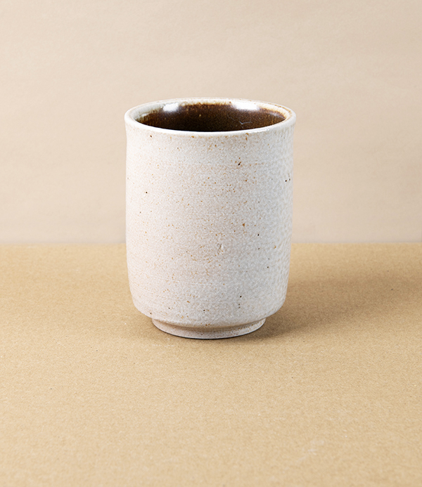 Joseph Bull Stoneware Yunomi, Tenmoku & Salt Glaze