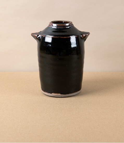 Jack Welbourne Bottle Vase, Tenmoku