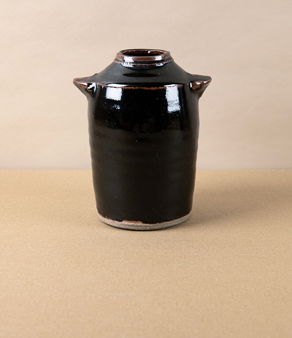 Jack Welbourne Bottle Vase, Tenmoku