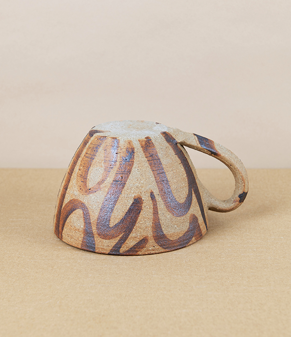 Jack Welbourne Coffee Bowl, Brushwork