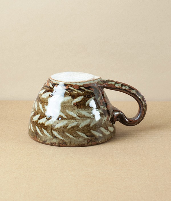 Jack Welbourne Coffee Bowl, Herringbone