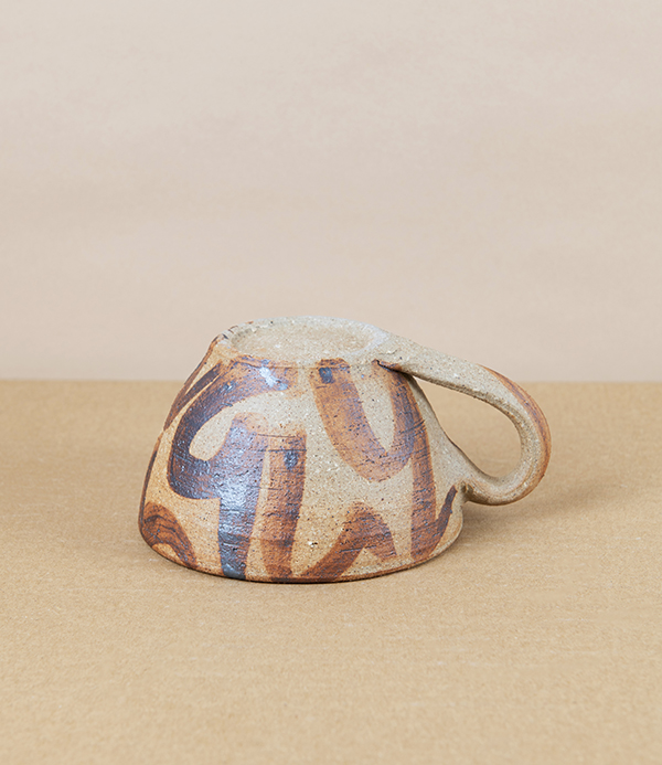 Jack Welbourne Coffee Cup, Brushwork