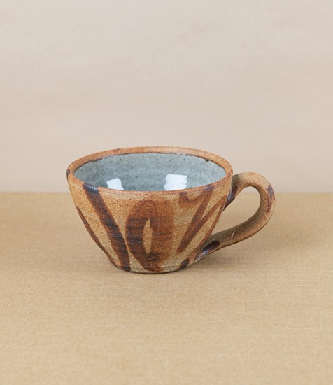 Jack Welbourne Coffee Cup, Brushwork