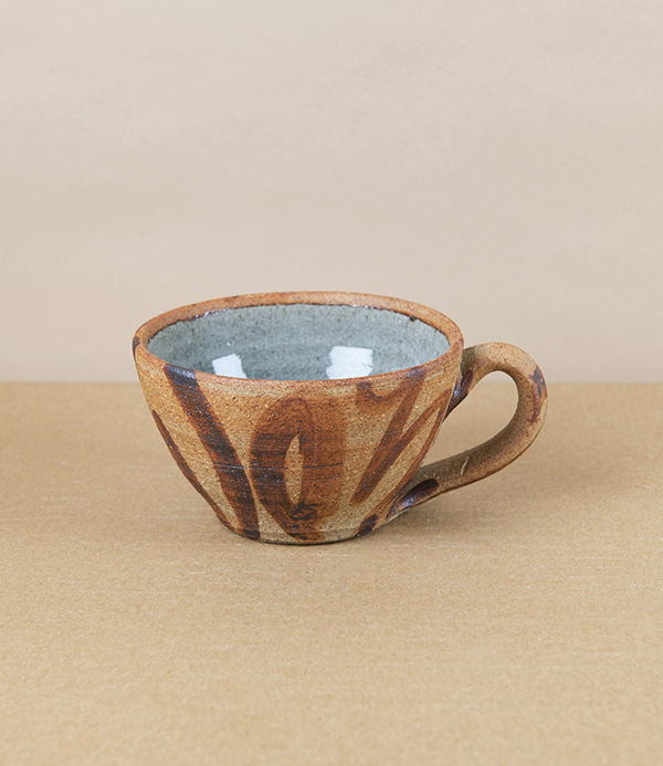Jack Welbourne Coffee Cup, Brushwork