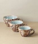 Jack Welbourne Coffee Bowl, Brushwork