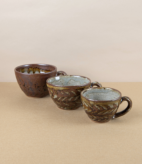 Jack Welbourne Coffee Bowl, Herringbone