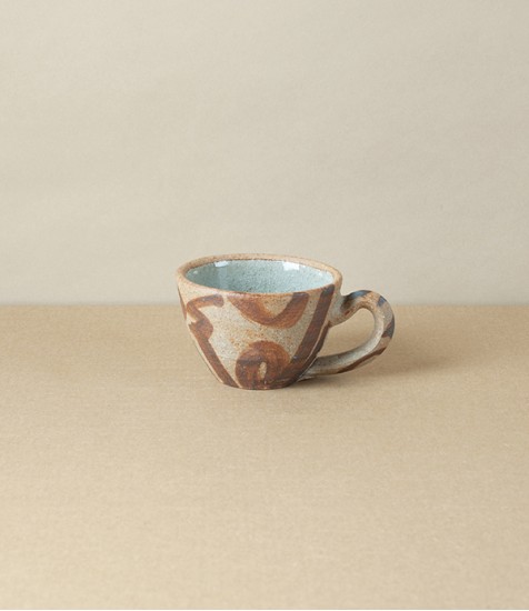 Jack Welbourne Espresso Cup, Brushwork