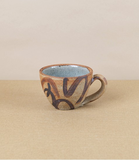 Jack Welbourne Espresso Cup, Brushwork