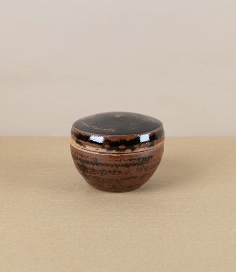 Jack Welbourne Lidded Jar, Mini, Tenmoku
