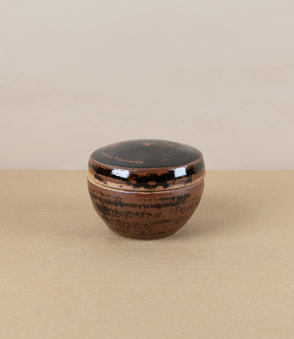 Jack Welbourne Lidded Jar, Mini, Tenmoku