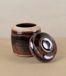 Jack Welbourne Lidded Jar, Small, Tenmoku