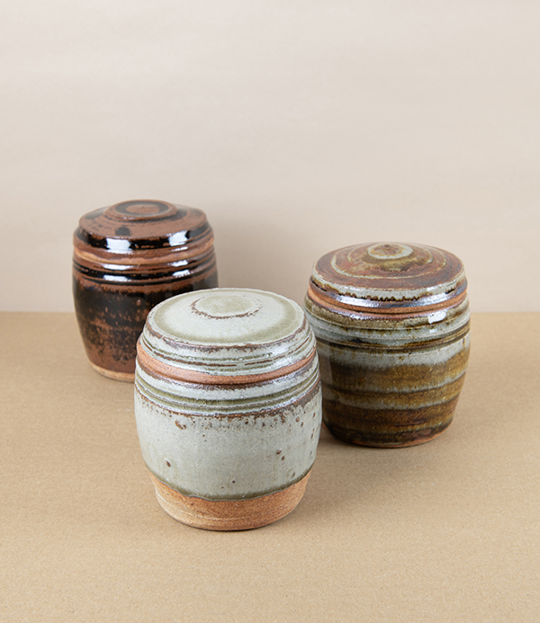 Jack Welbourne Lidded Jar, Small, Ash