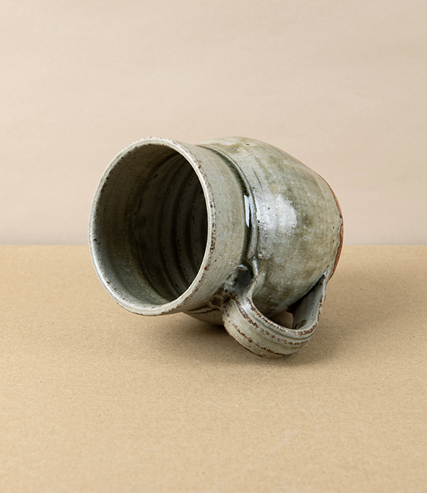 Jack Welbourne Bellied Mug, Ash