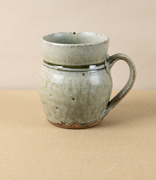 Jack Welbourne Bellied Mug, Ash