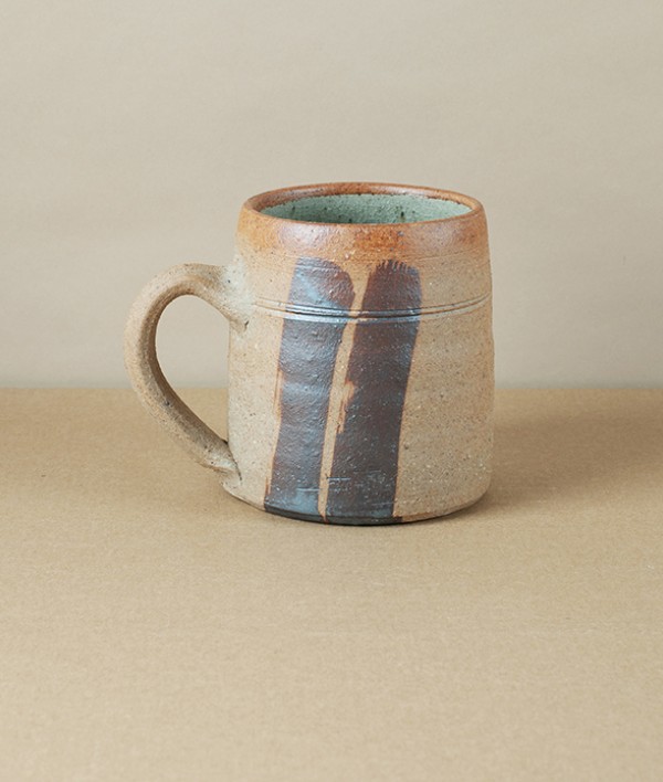 Jack Welbourne Straight Mug, Brushwork