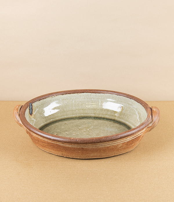 Jack Welbourne Stoneware Oval Baking Dish, Ash