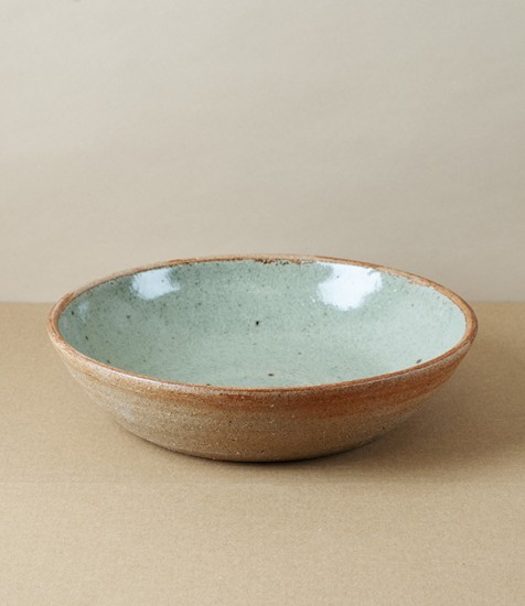 Jack Welbourne Pasta Bowl, Half Glaze, Grey-Blue
