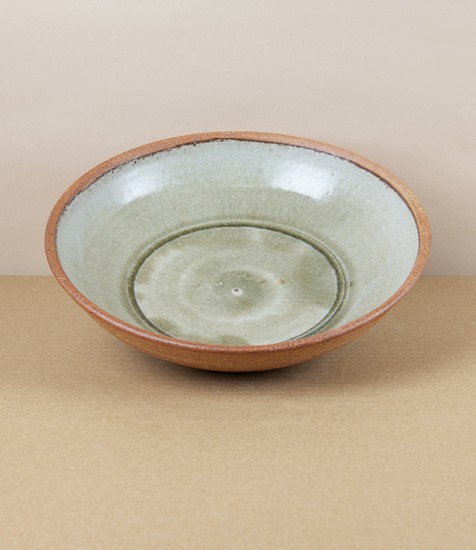 Jack Welbourne Pasta Bowl, Half Glaze, Ash