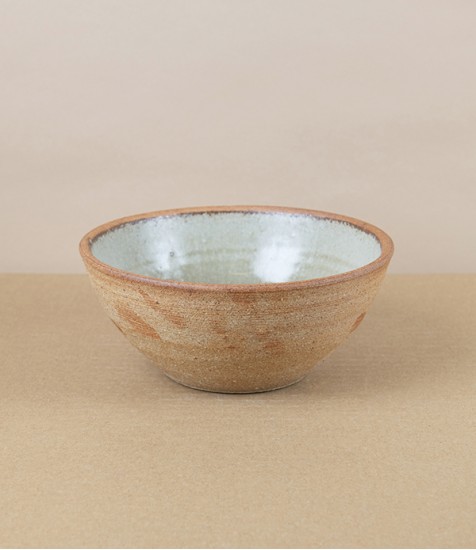 Jack Welbourne Table Bowl, Half Glaze, Ash