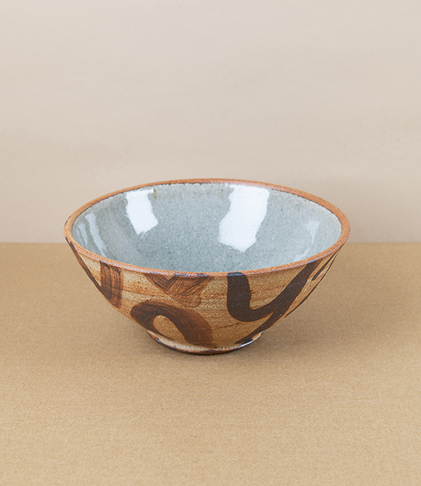 Jack Welbourne Stoneware Table Bowl, Brushwork