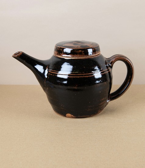 Jack Welbourne Teapot, Three–Four Cup, Tenmoku