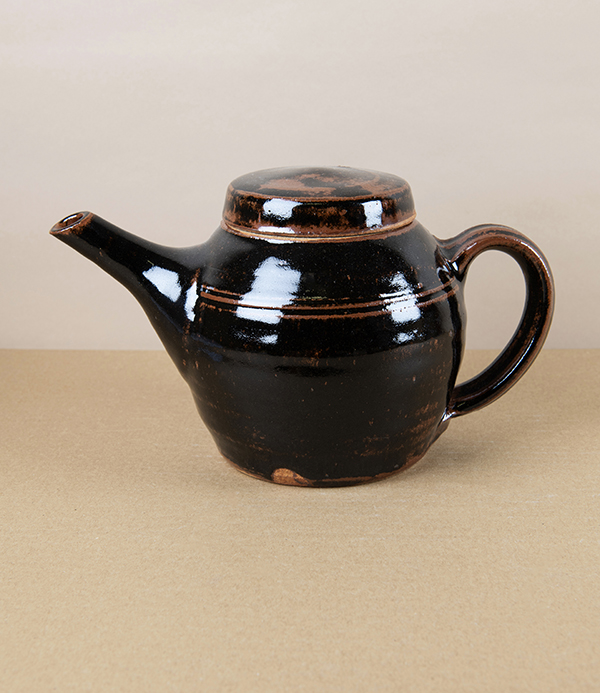 Jack Welbourne Teapot, Three–Four Cup, Tenmoku