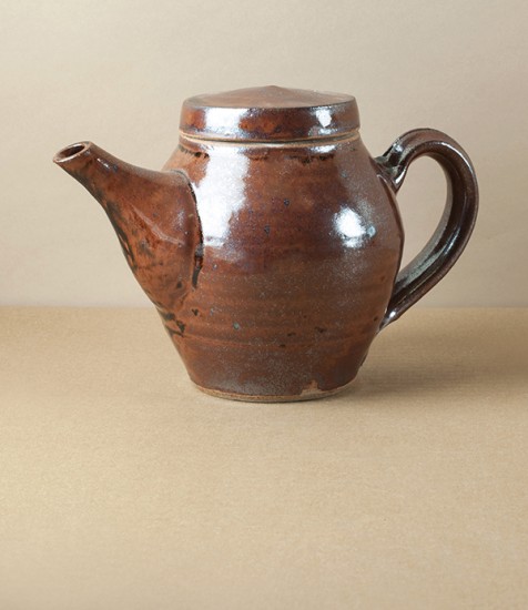 Jack Welbourne Teapot, Three–Four Cup, Tenmoku