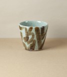 Jack Welbourne Tumbler, Blue & Brushwork