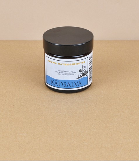 Spruce resin ointment glass jar, Kadsalva