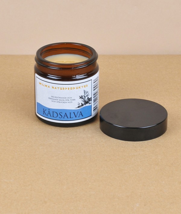 Spruce resin ointment glass jar, Kadsalva