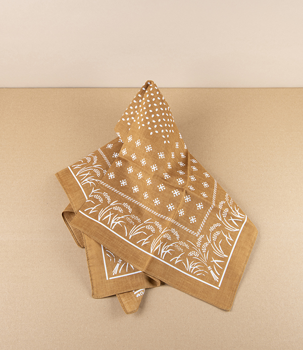 Japanese Kamawanu Bandana, Inaho Rice