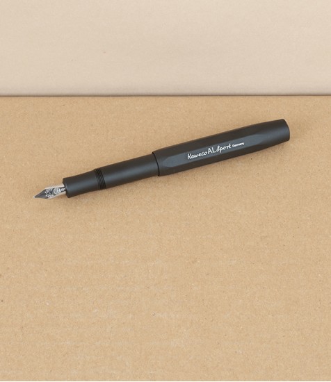 Kaweco AL Sport Fountain Pen, Black