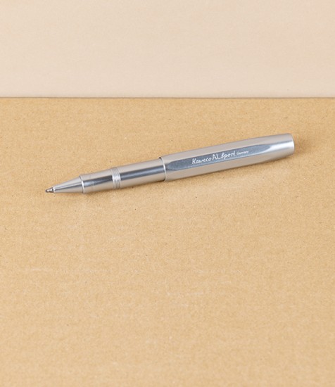 Kaweco AL Sport Rollerball Pen, Silver
