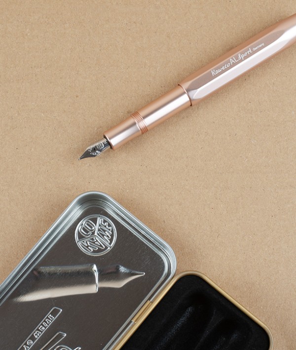 Kaweco AL Sport Fountain Pen, Rose Gold