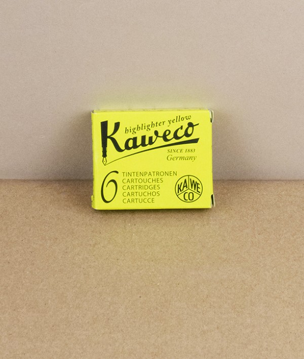 Kaweco Cartridges, Highlighter Yellow