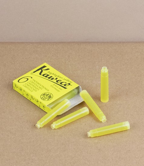 Kaweco Cartridges, Highlighter Yellow