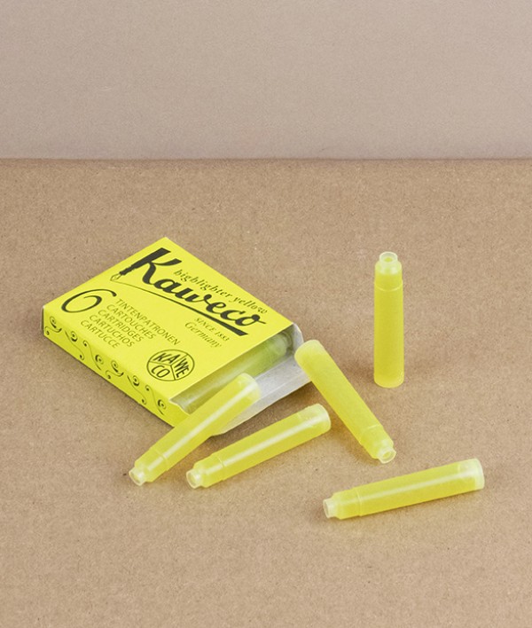 Kaweco Cartridges, Highlighter Yellow