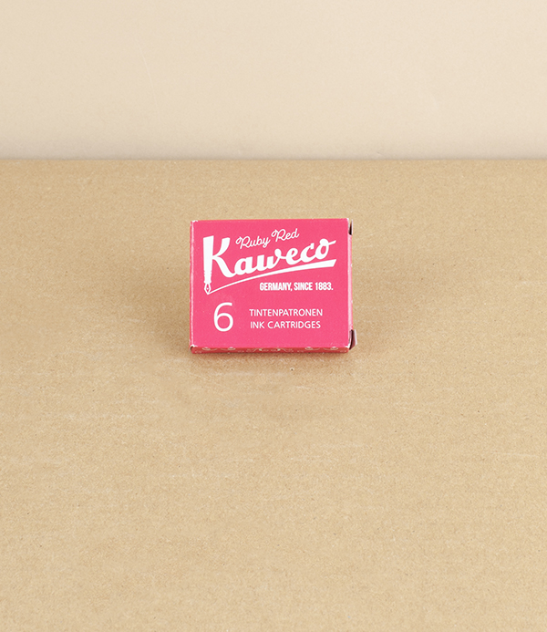 Kaweco Cartridges, Ruby Red