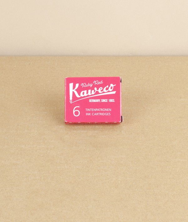Kaweco Cartridges, Ruby Red