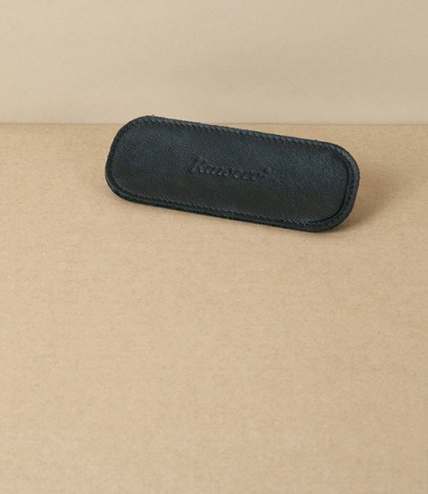 Kaweco Eco Leather Pouch for 2 Sport Pens, Black