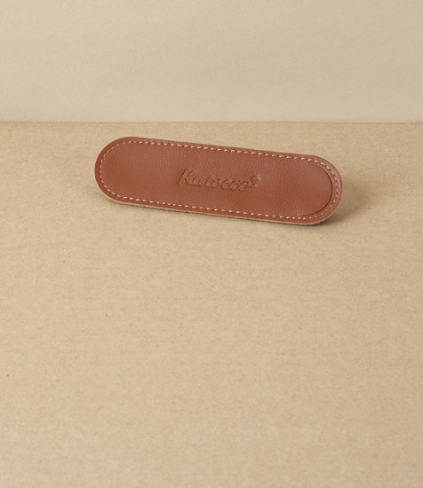 Kaweco Eco Leather Pouch for 1 Sport Pen, Brandy