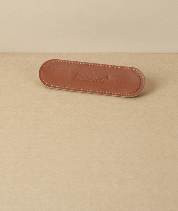 Kaweco Eco Leather Pouch for 1 Sport Pen, Brandy