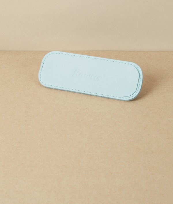 Kaweco Eco Leather Pouch for 2 Sport Pens, Mint
