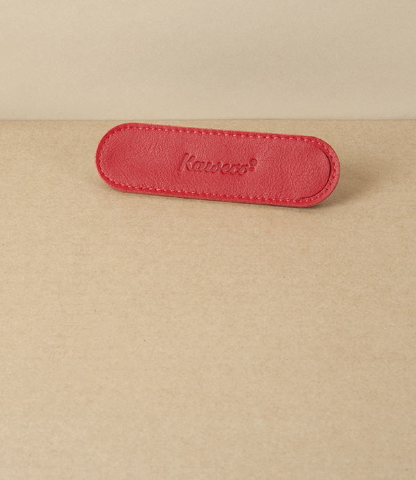 Kaweco Eco Leather Pouch for 1 Sport Pen, Chilli